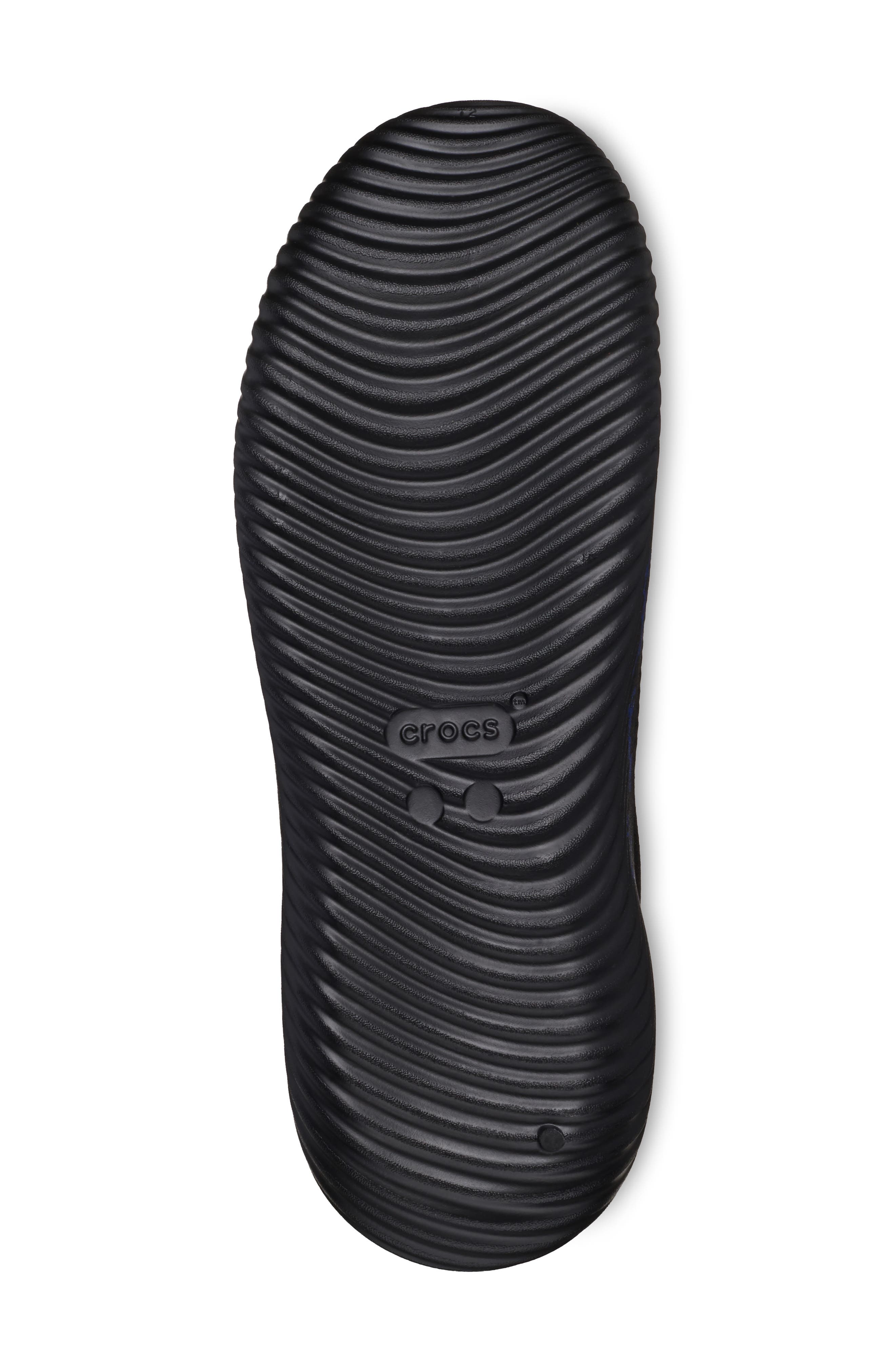 CROCS Gender Inclusive Mellow Ease Sneaker, Alternate, color, Black/Black