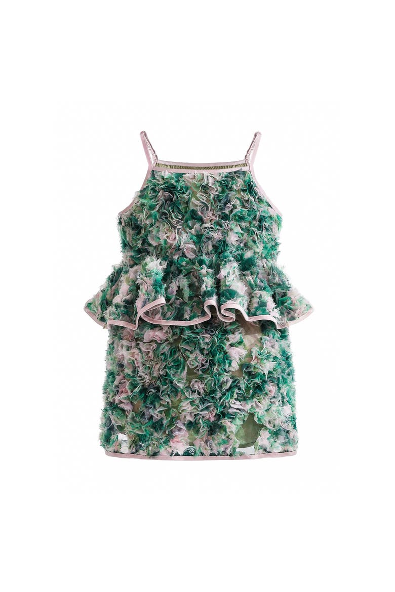 Zinnia Skirt Set, Main, color, Green