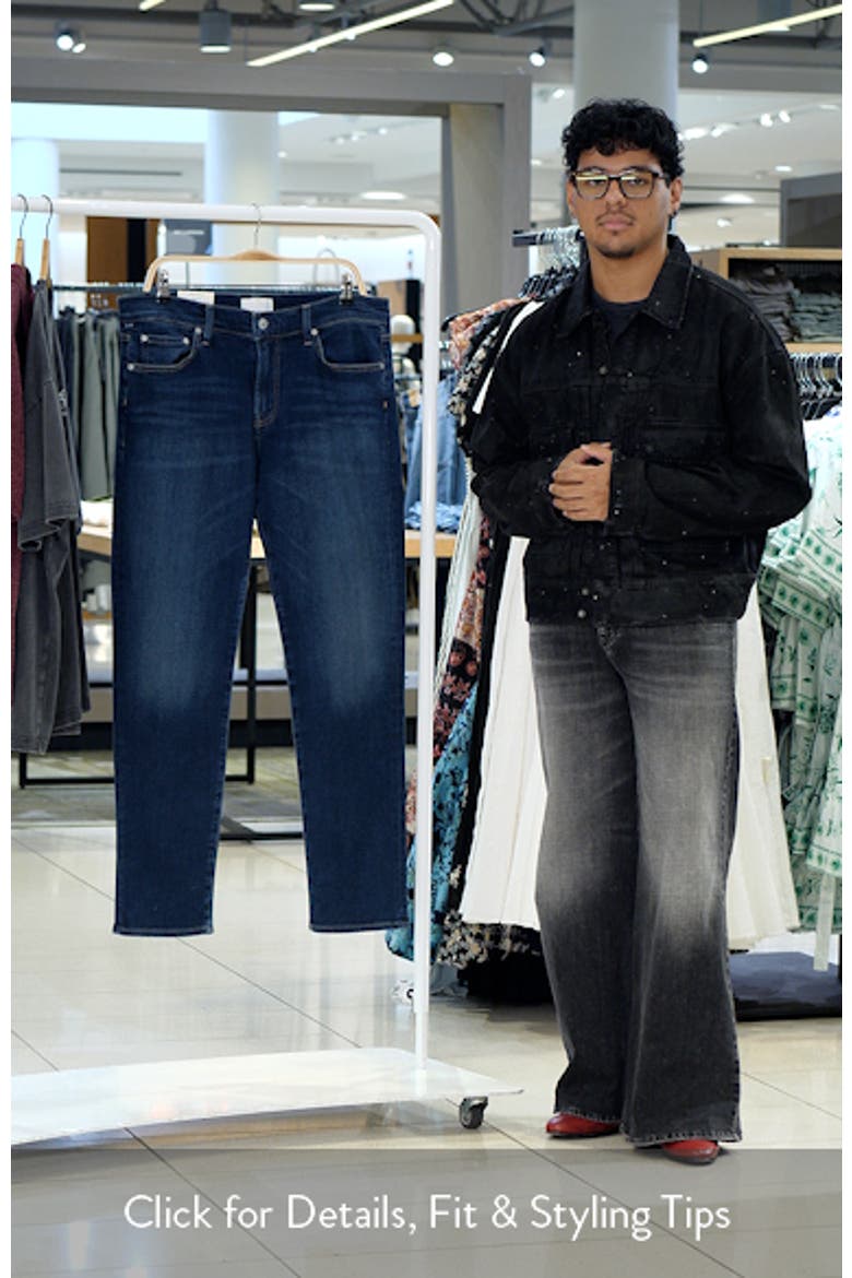 Men's London Tapered Slim Fit Jeans video