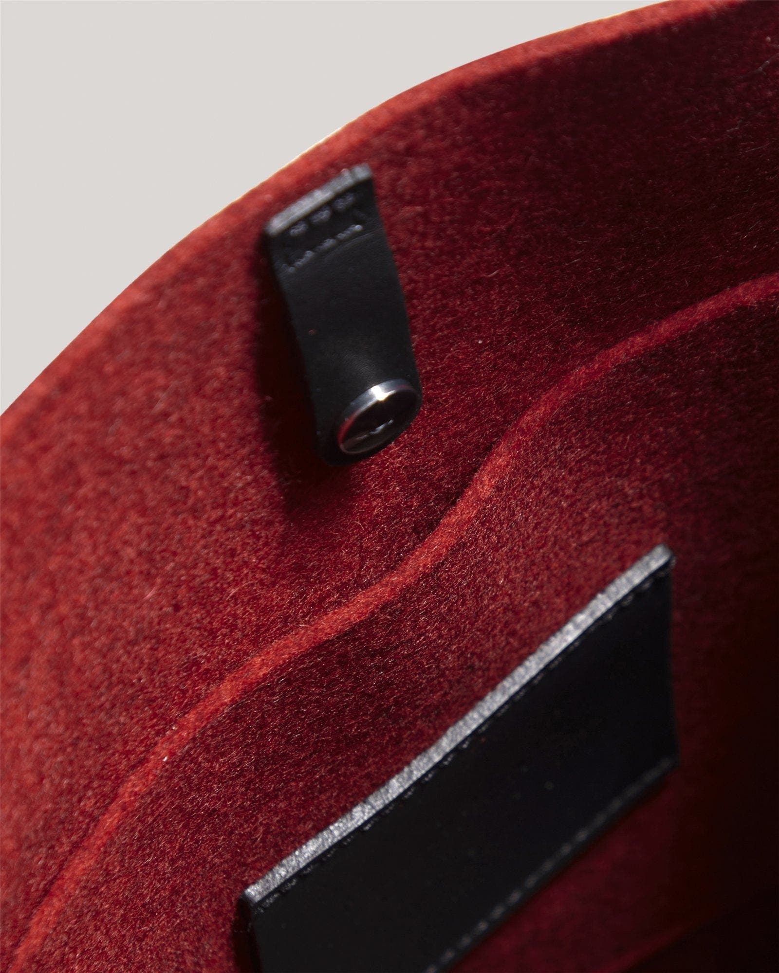 Graf Lantz Hana Merino Wool Boat Bag, Alternate, color, Cherry