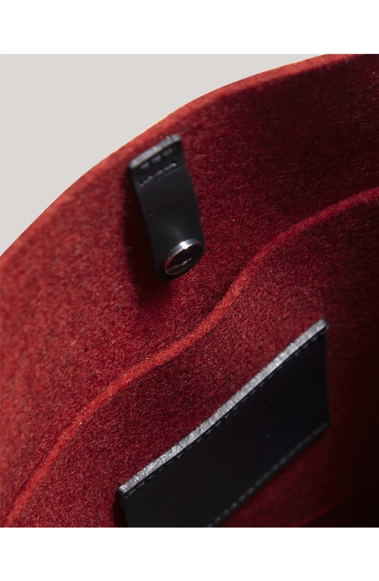 Graf Lantz Hana Merino Wool Boat Bag, Alternate, color, Cherry