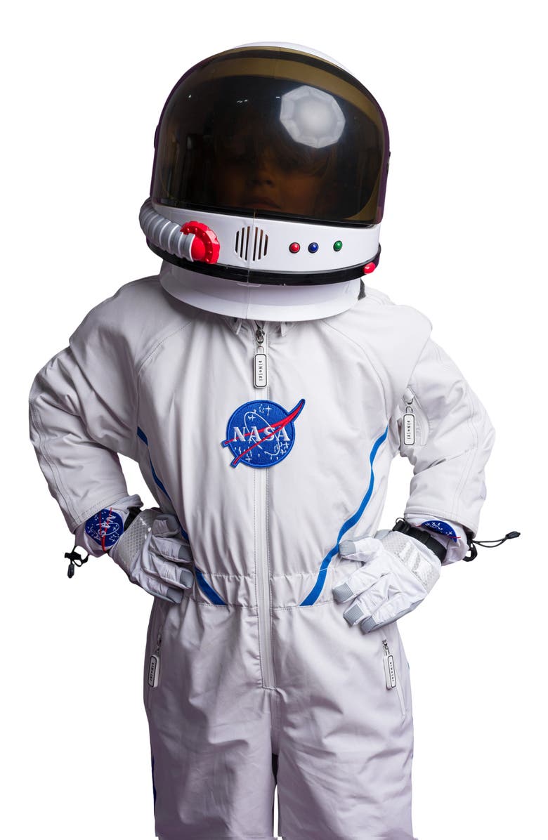 Roarsome Nasa Astronaut Ski Suit, Alternate, color, White