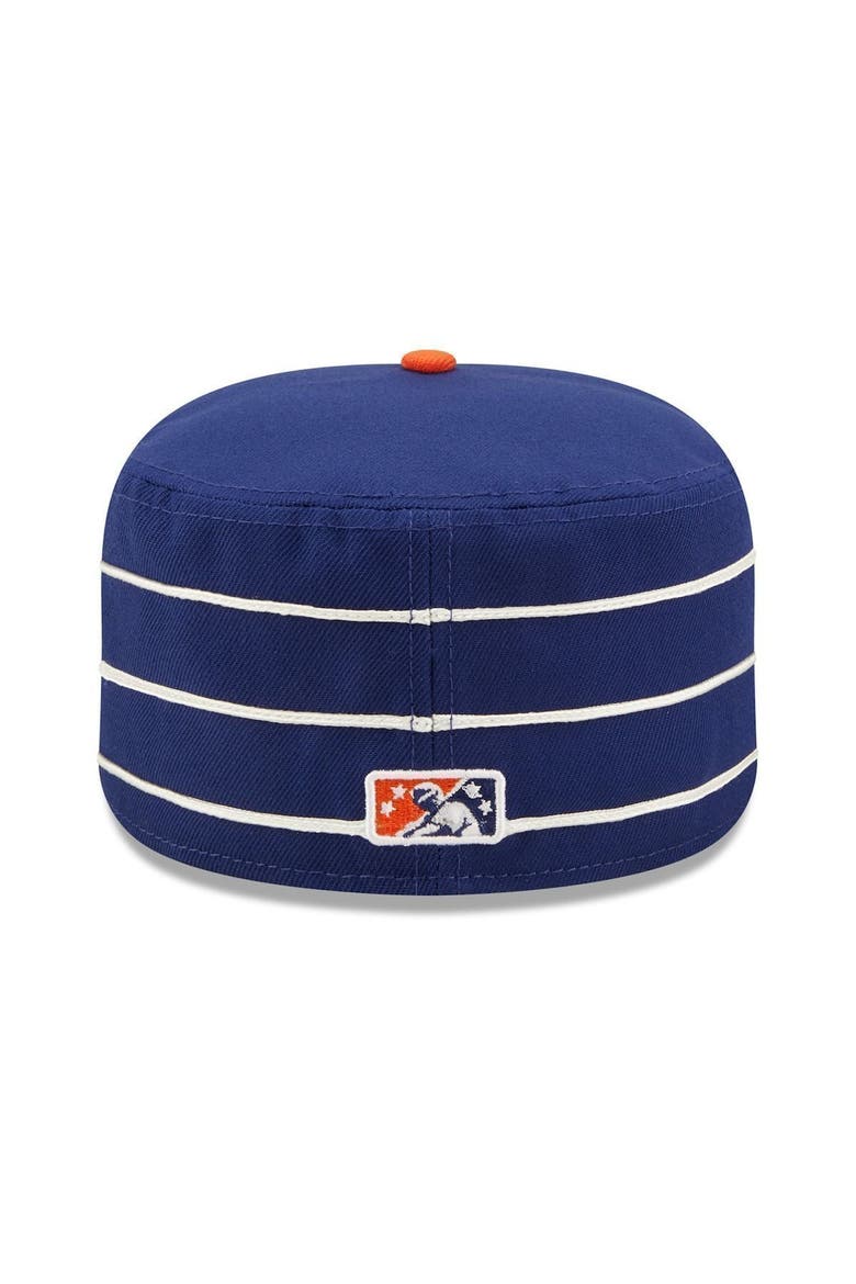 Men's New Era Blue Norfolk Tides Theme Night 59FIFTY Fitted Hat, Alternate, color, Blue