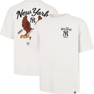 '47 Men's '47 Cream New York Yankees Souvenir Eagle Foundation T-Shirt