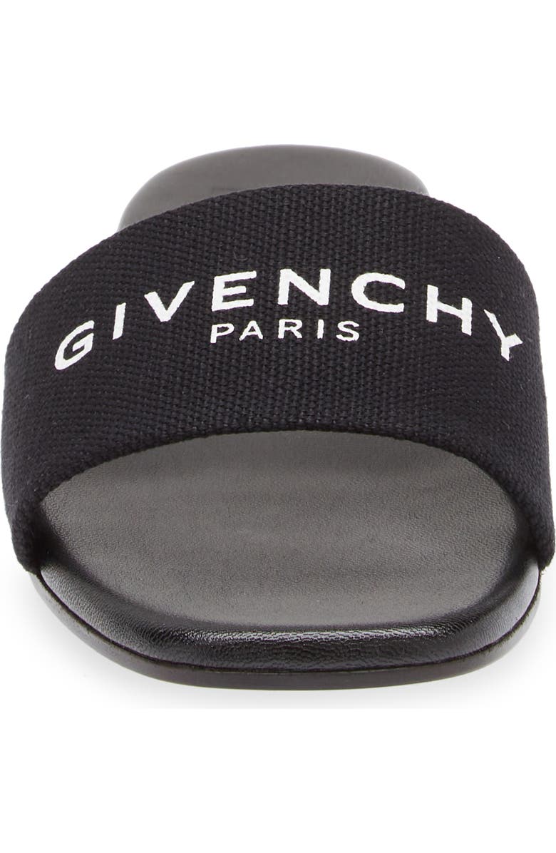 Givenchy 4G Flat Slide Sandal, Alternate, color,