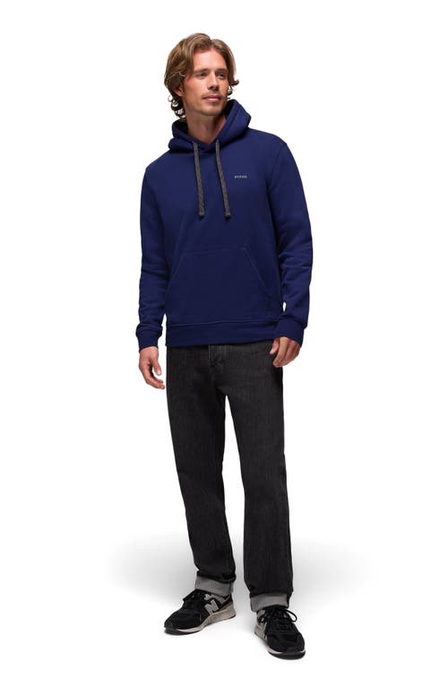 Prana Fleece Hoodie In Blue