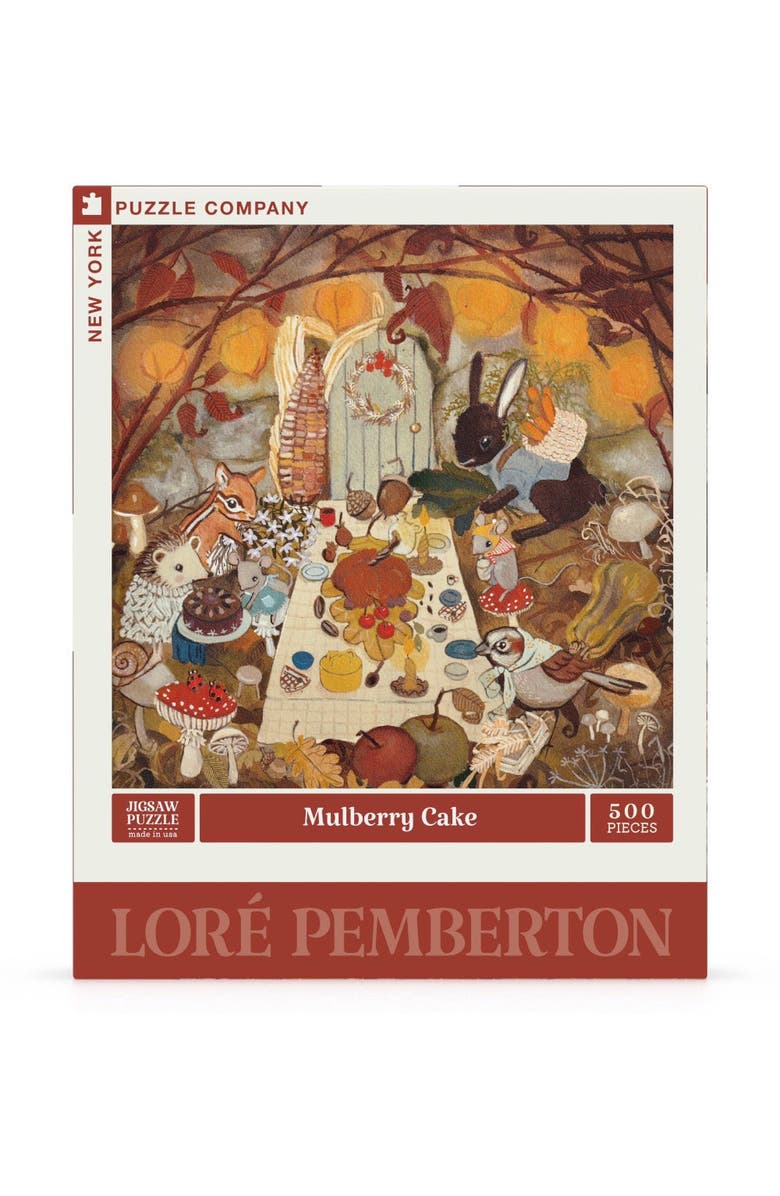 NEW YORK PUZZLE COMPANY Mulberry Cake 500 Piece Puzzle, Main, color, NO COLOR