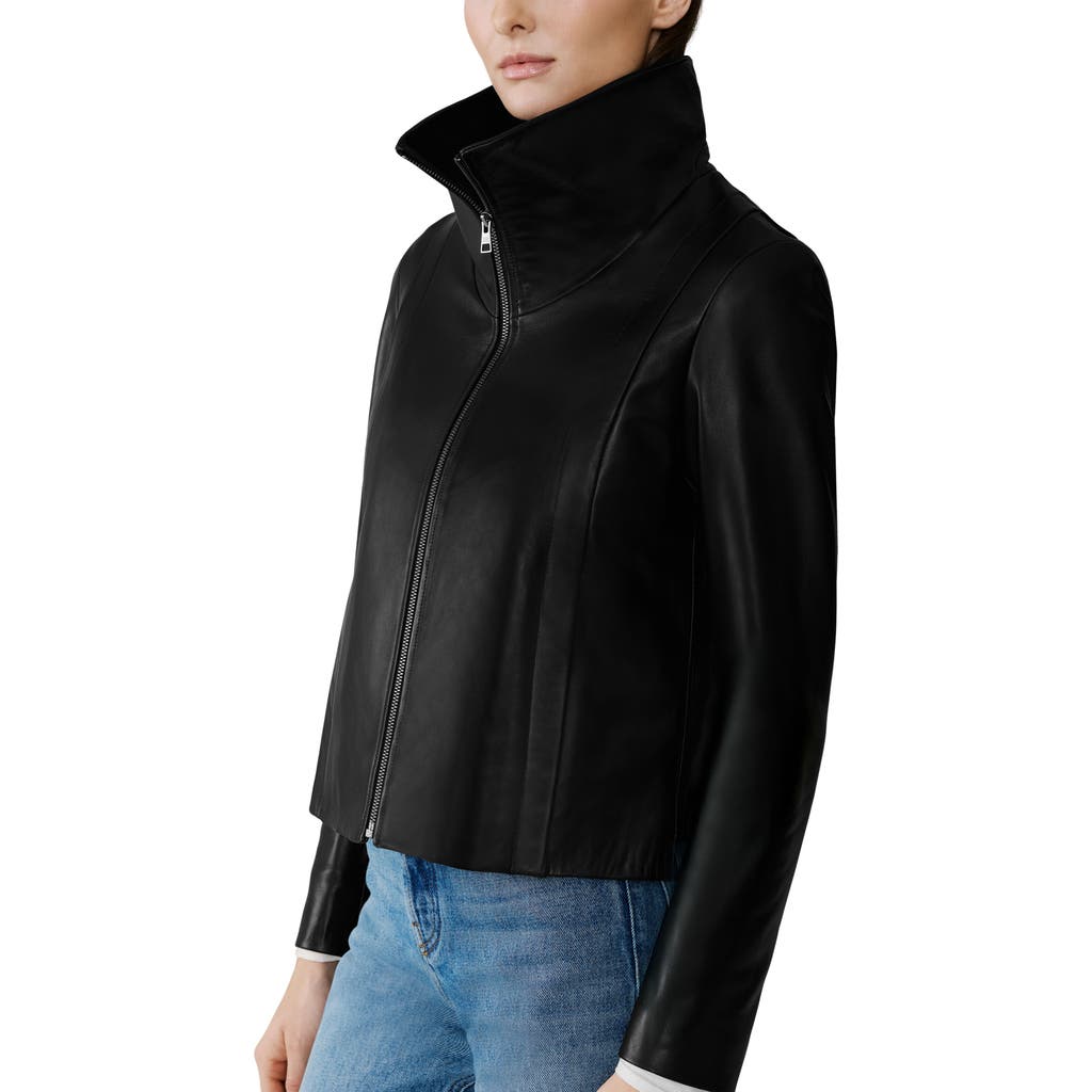 Soia & Kyo Paula Leather Jacket In Black