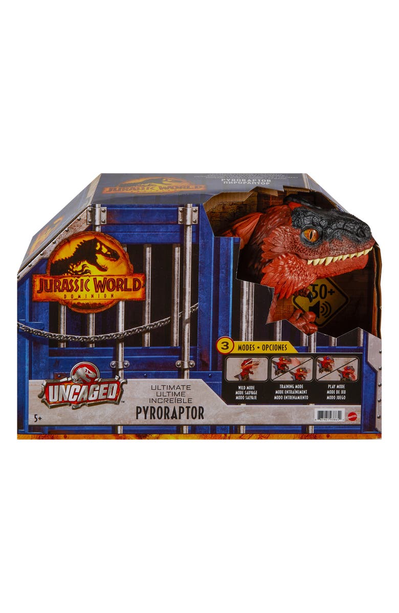 Mattel Jurassic World Dominion Ultimate Pyroraptor, Alternate, color, 