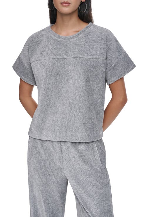 Metallic Velvet T-Shirt