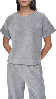 DKNY Metallic Velvet T-Shirt