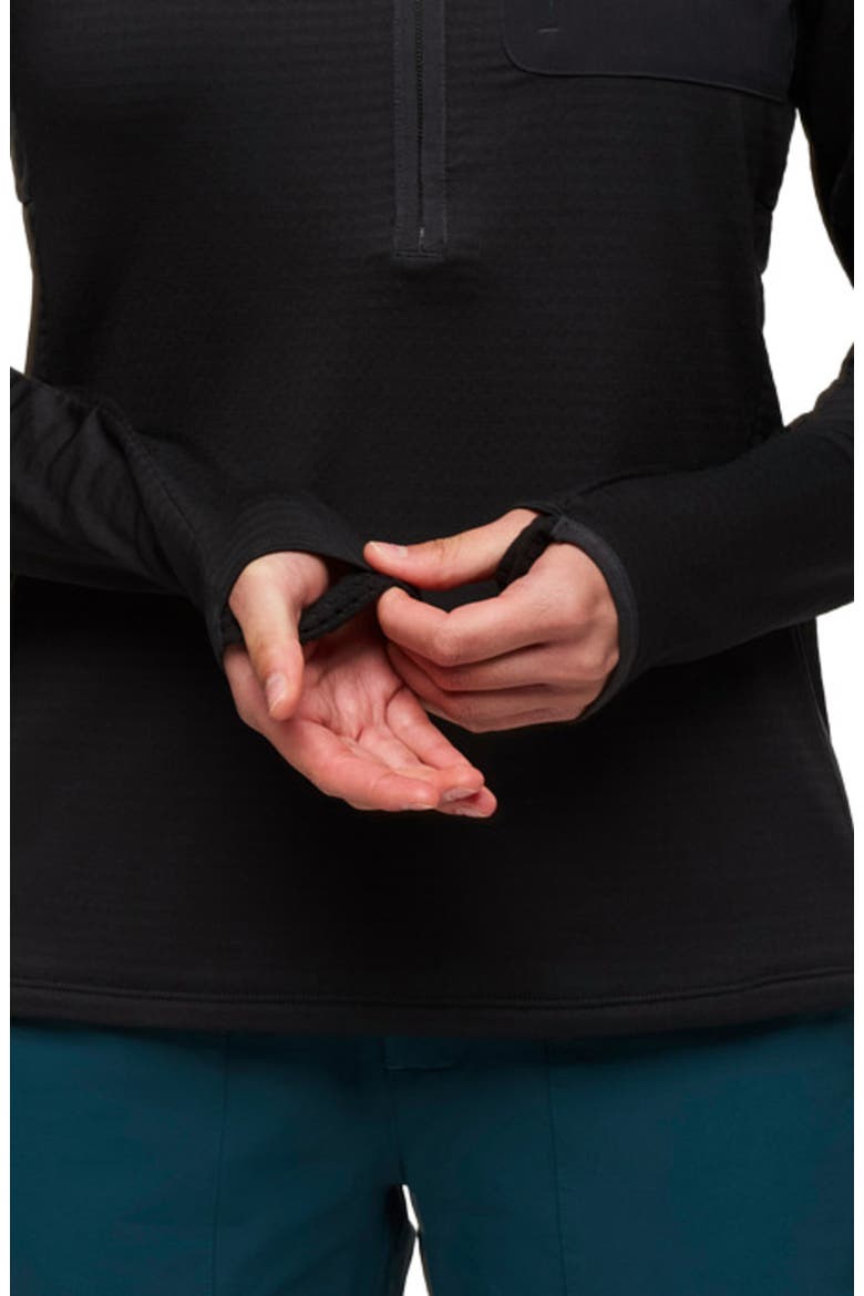 Otero Fleece Half-Zip Pullover - Women's, Alternate, color, Cotopaxi Black