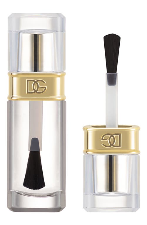 Dolce & Gabbana Dolce&gabbana My Nail Gloss 3d Glossy Top Coat In Transparent