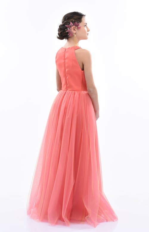 Tulleen Malaga Dress In Red