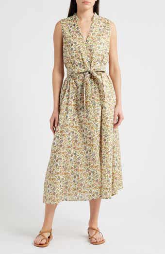 Cleobella Cheyenne Floral Organic Cotton Midi Shirtdress