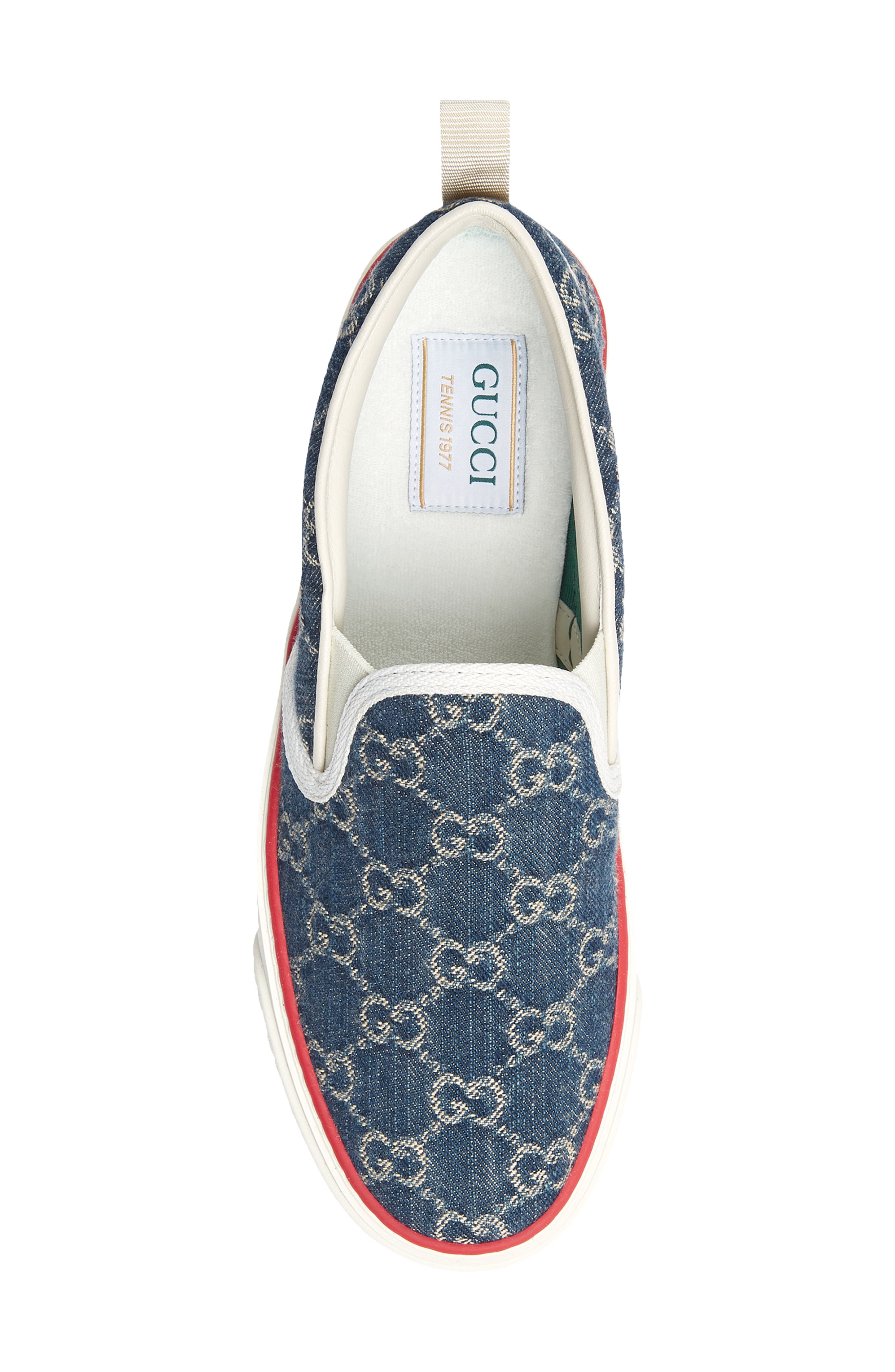 Gucci Tennis 1977 Slip-On Sneaker, Alternate, color, 