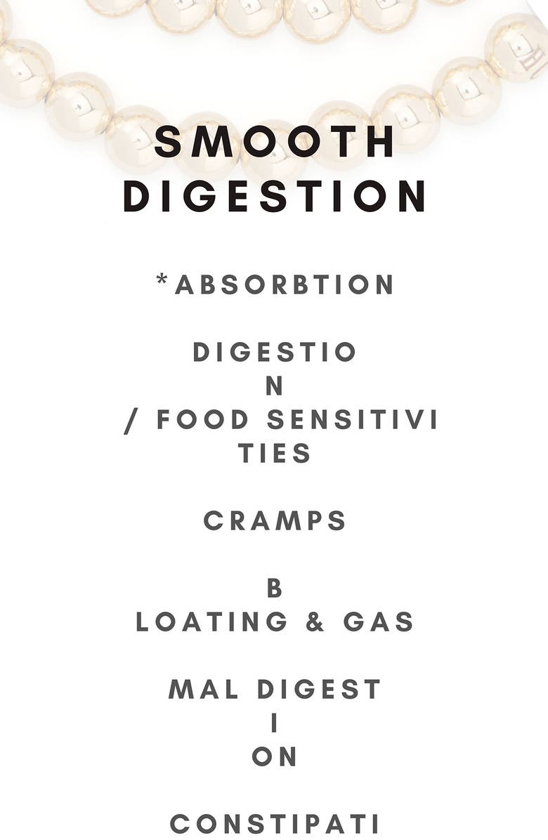 The Healer’s Collection N62 Smooth Digestion Set of 2 Healer's Bracelets, Alternate, color, Yellow Gold