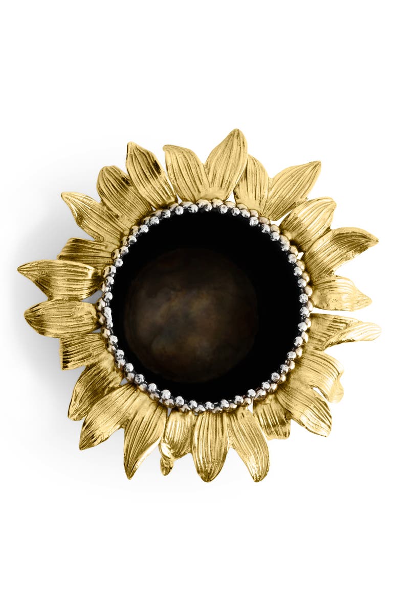 Michael Aram Sunflower Medium Vase, Alternate, color, 