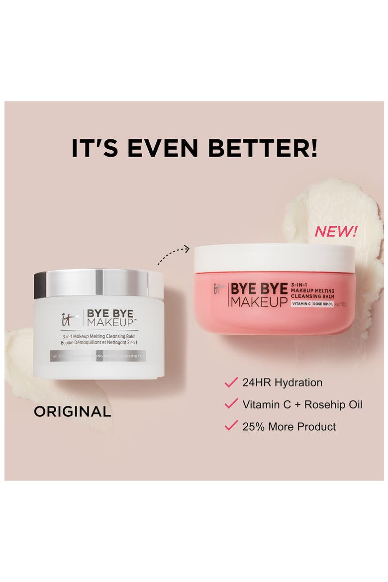 Bye Bye Makeup 3-in-1 Makeup Melting Cleansing Balm, Alternate, color, NO COLOR