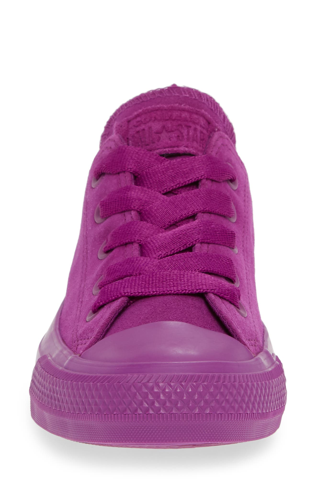 Chuck Taylor® All Star® Ox Sneaker, Alternate, color, ICON VIOLET SUEDE