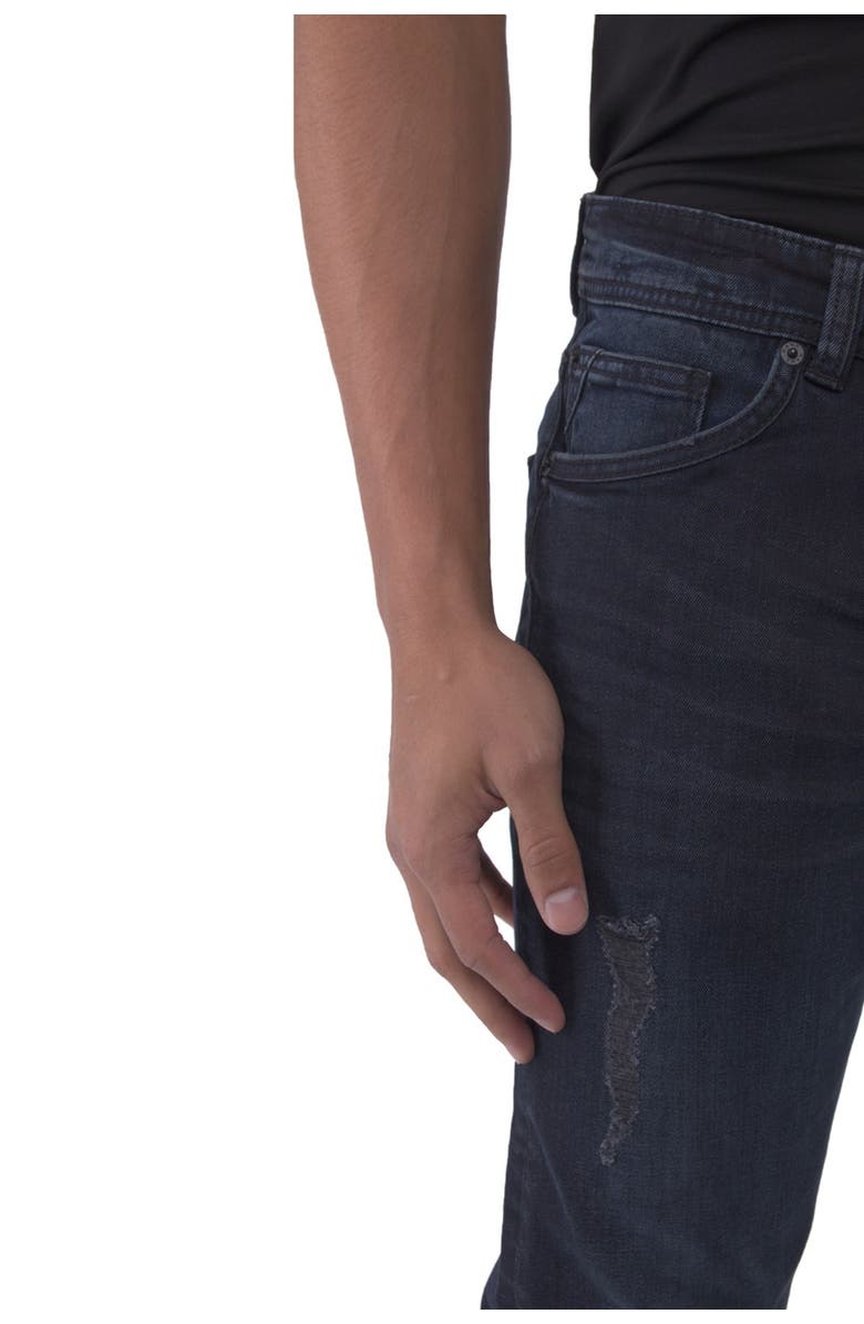 XRAY Standard-Fit Moto Detail Jeans, Alternate, color, 