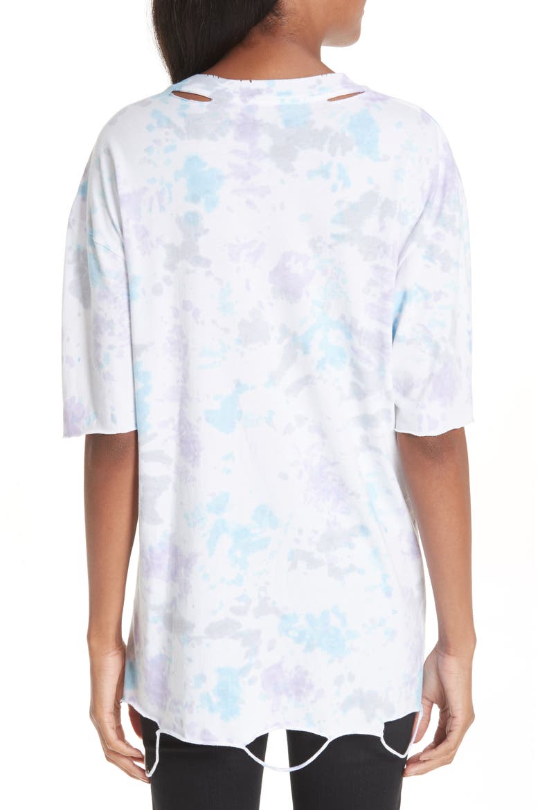 Truckin' Distressed Tee, Alternate, color, TYE DYE