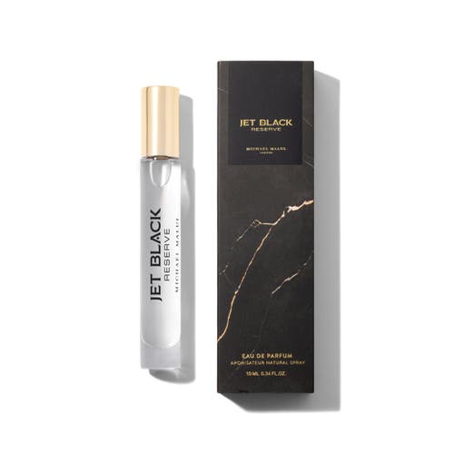 Michael Malul Jet Black Reserve Travel Size In White