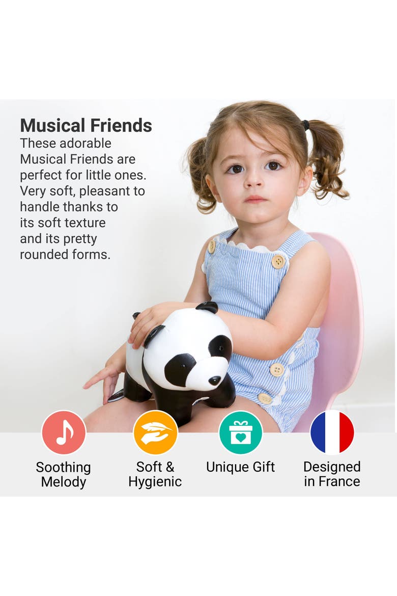 Musical Animals - Luca the Panda, Plush Baby Music Box, Nursery Toy & Décor, Alternate, color, Multicolor