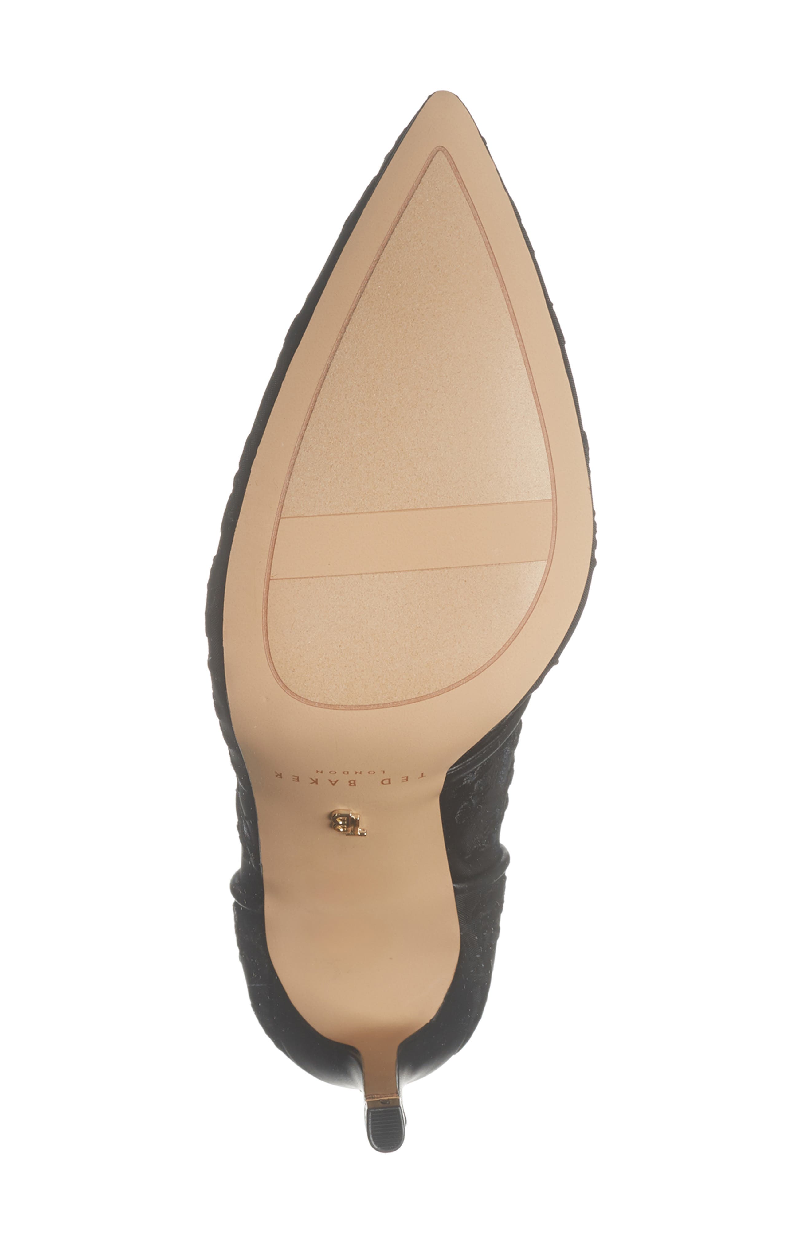 Ted Baker London Camilla Pointed Toe Pump, Alternate, color, Black Wisteria Trail