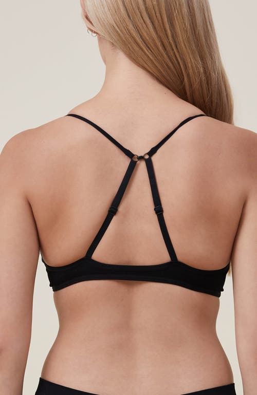 COTTON ON BODY SEAMLESS TRIANGLE PADDED BRALETTE