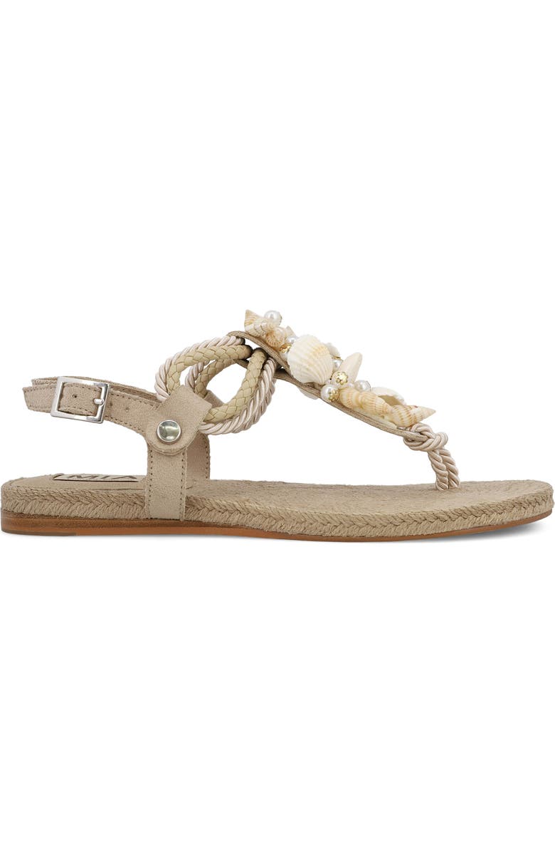 MIA Agoya Slingback Espadrille Sandal, Alternate, color, Natural/ Seashell