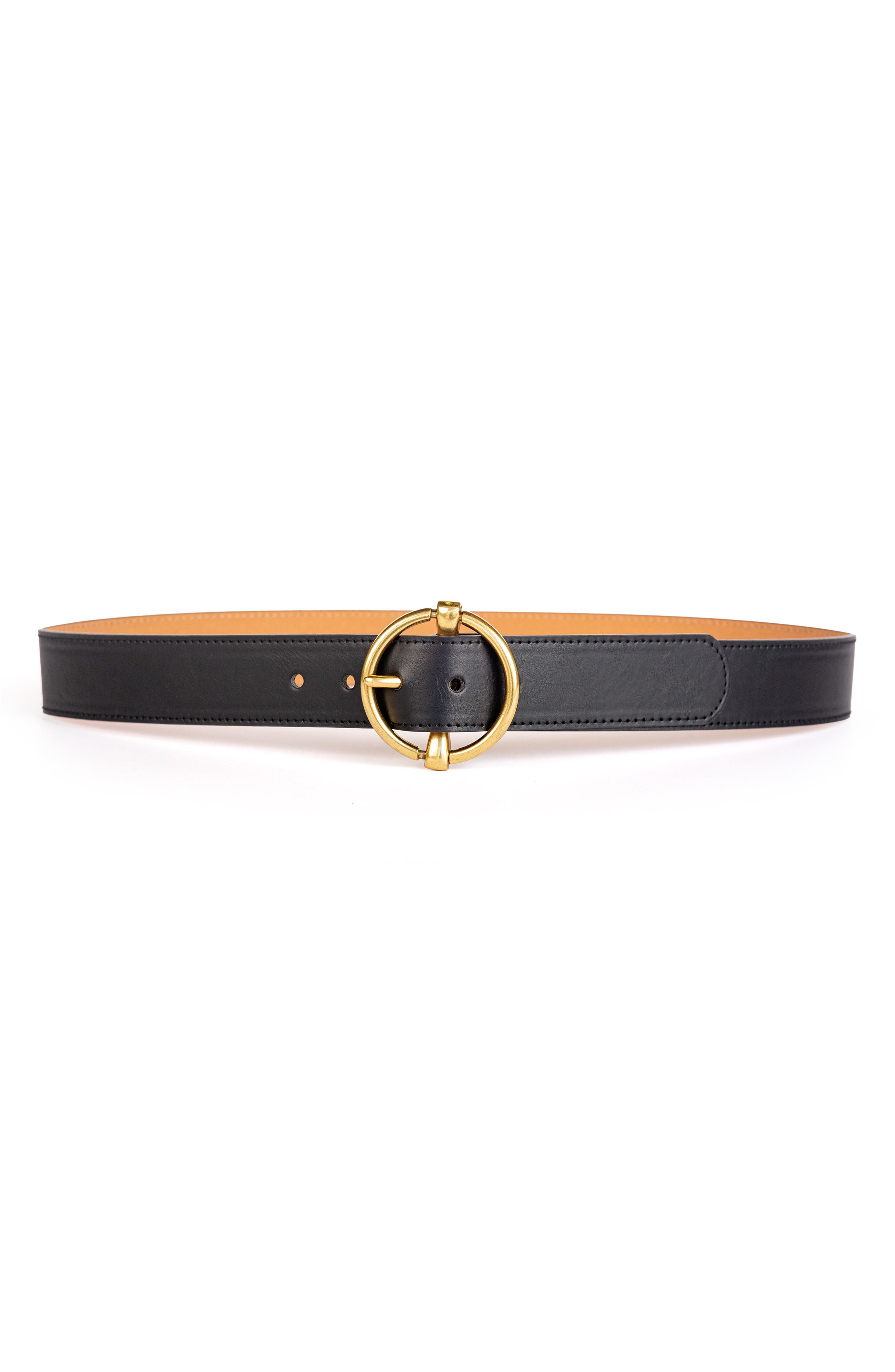 Linea Pelle Notch Center Bar Belt