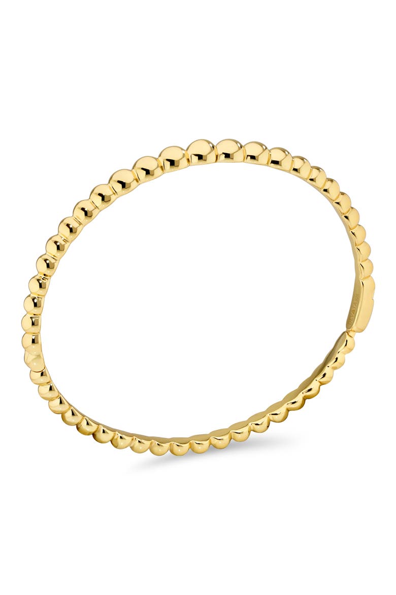 Beaded Ball Bangle Bracelet, Alternate, color, GOLD