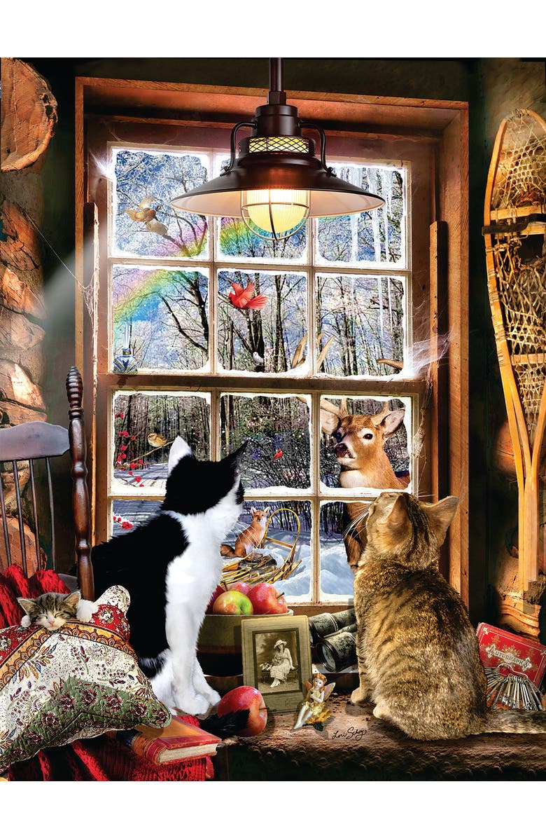 Sunsout Winter Forest 300 piece Jigsaw Puzzle for Adults, Alternate, color, Multicolor