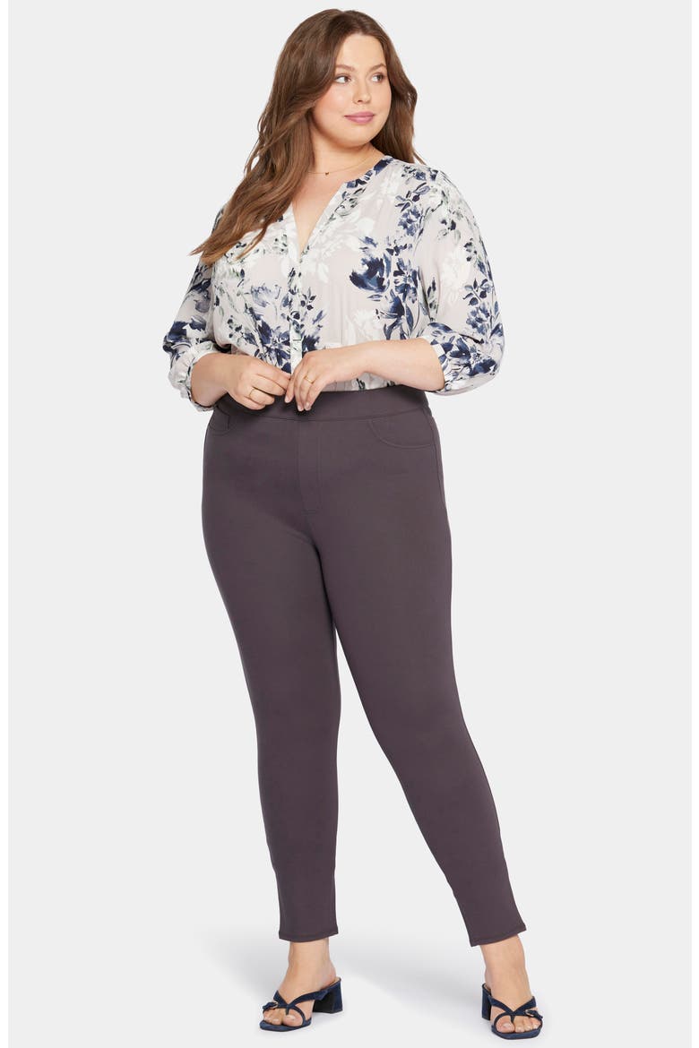 Sculpt-Her™ Modern Ponte Leggings, Alternate, color, CORDOVAN
