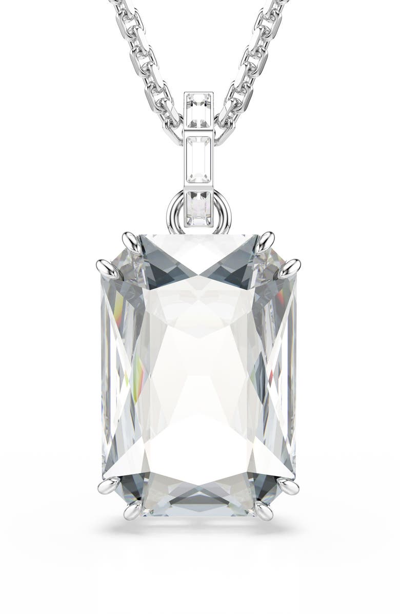 Swarovski Millenia Crystal Pendant Necklace, Main, color, Silver