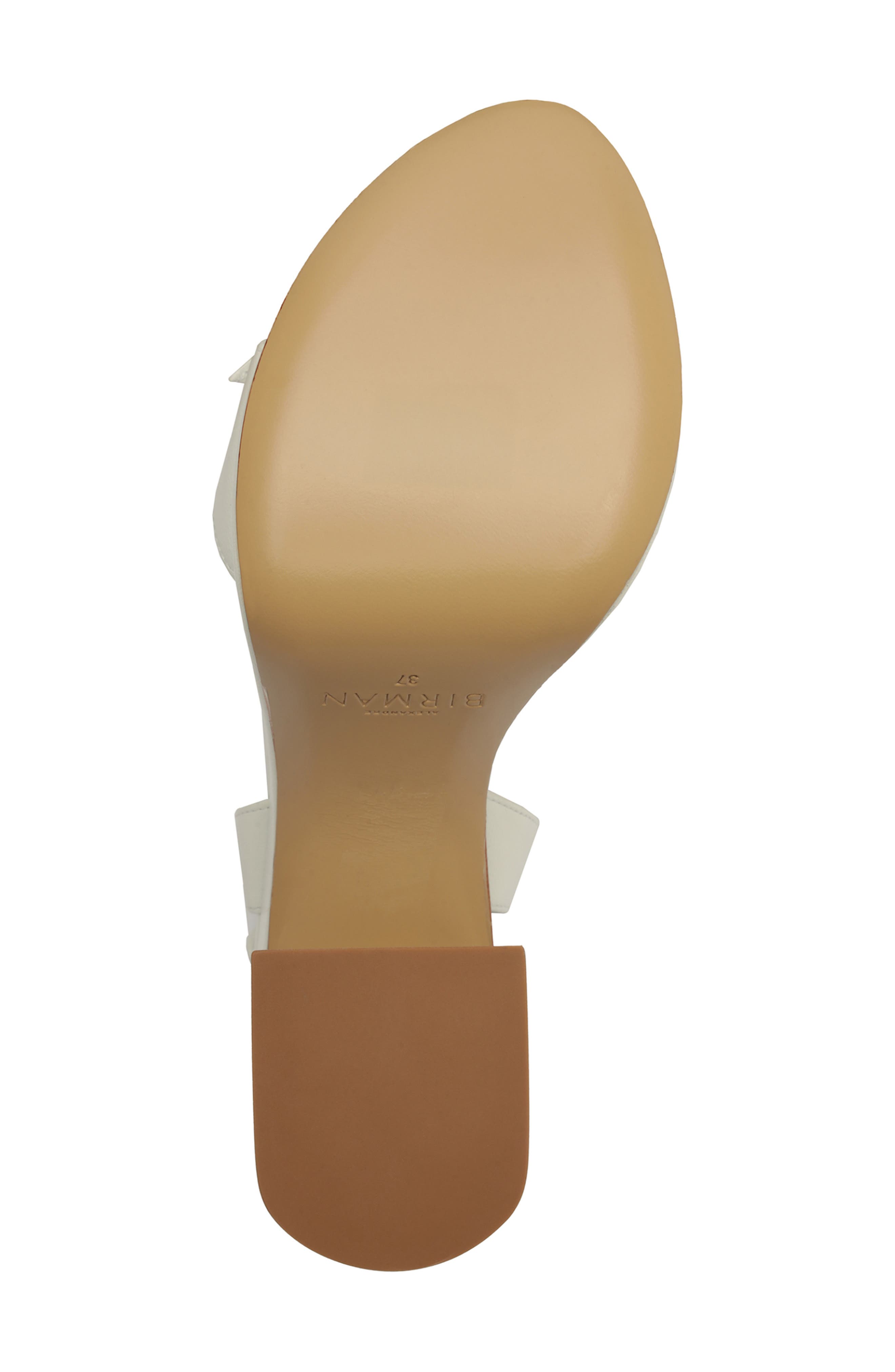 Alexandre Birman Clarita Flare Platform Bridal Sandal, Alternate, color, Pearl/ White