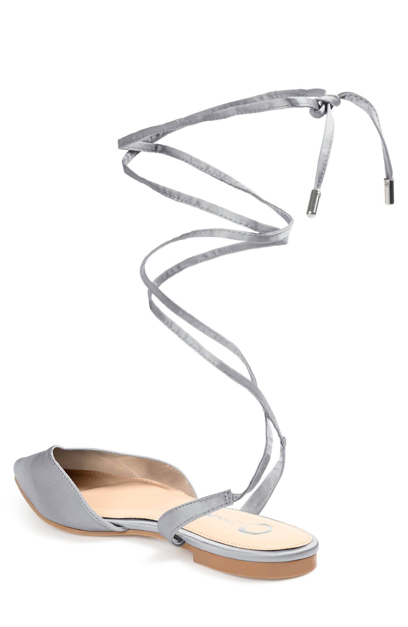 Lace-up Pointed-toe Flat - image 4
