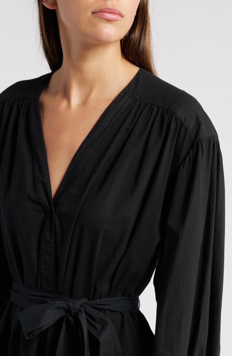 XÍRENA Victoria Tie Waist Long Sleeve Maxi Dress, Alternate, color,