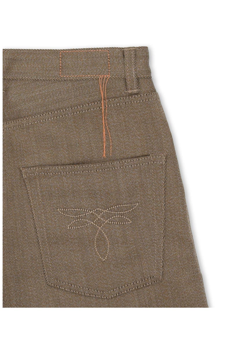 Wide Leg Wool Trousers, Alternate, color, OLIVE
