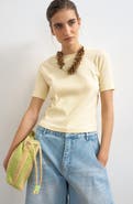 Topshop Everyday Shrunken Cotton T-Shirt