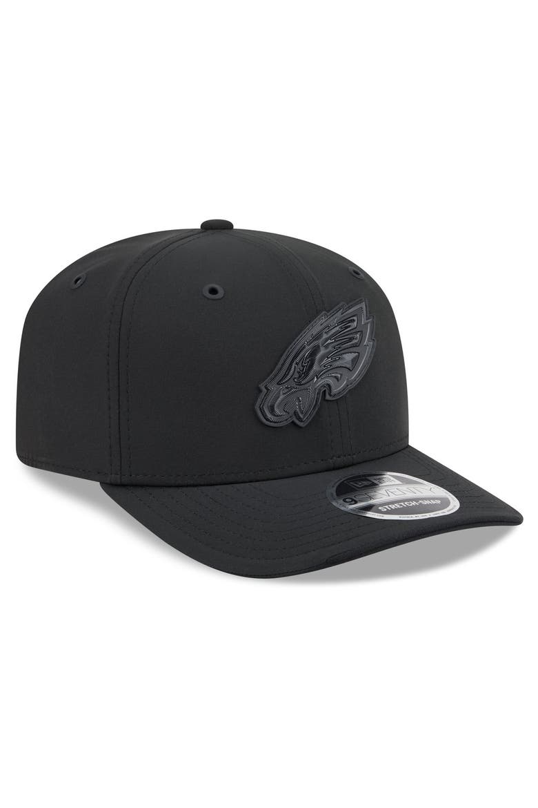 Men's New Era Black Philadelphia Eagles 2026 Sideline 9SEVENTY Adjustable Hat, Alternate, color, Black