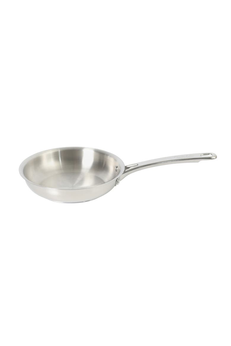 8-Inch Stainless Steel Frying Pan, Induction Ready Skillet, Main, color, Stainless Steel