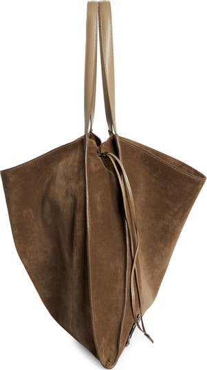 Le 54 Suede Drawstring Tote