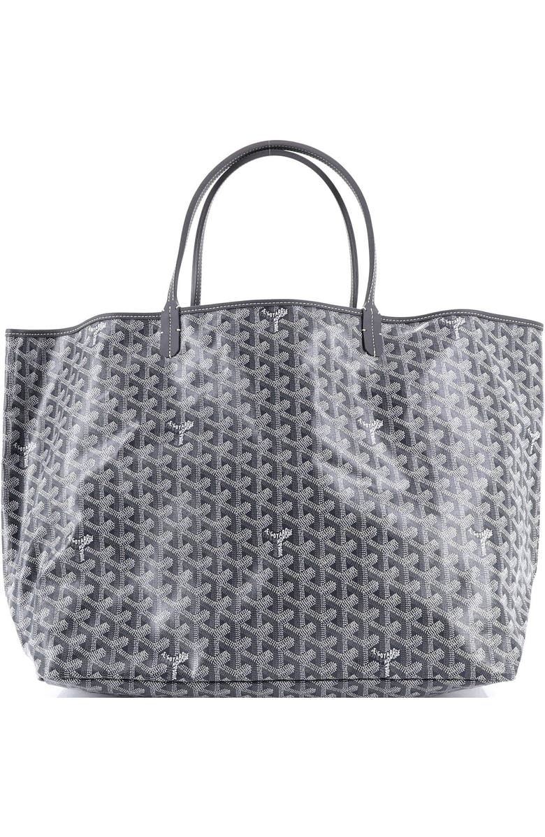 Pre-Owned Goyard Saint Louis Tote Coated Canvas GM, Alternate, color, Gray