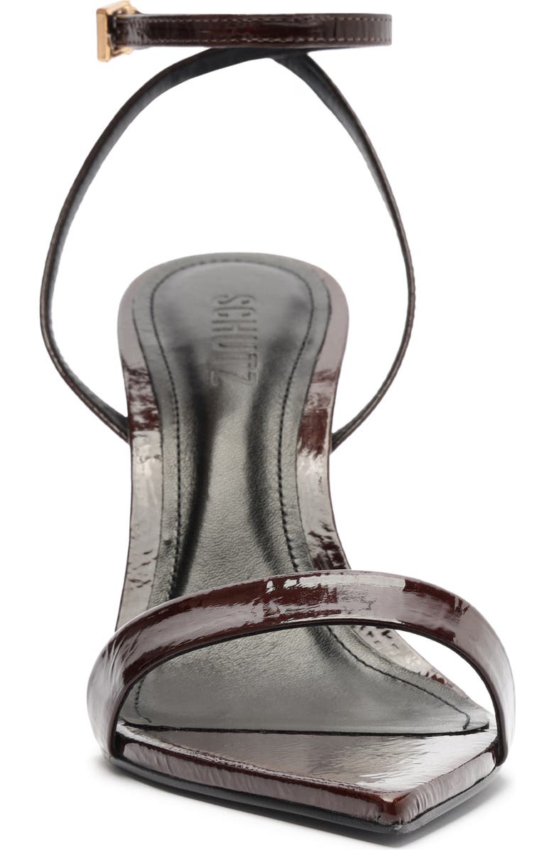 Schutz Elisha Ankle Strap Sandal, Alternate, color, Maplewood