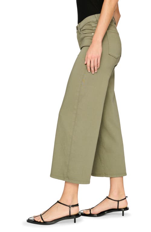Dl1961 Hepburn Ankle Wide Leg Jeans In Coastal Marsh Ultimate Knit