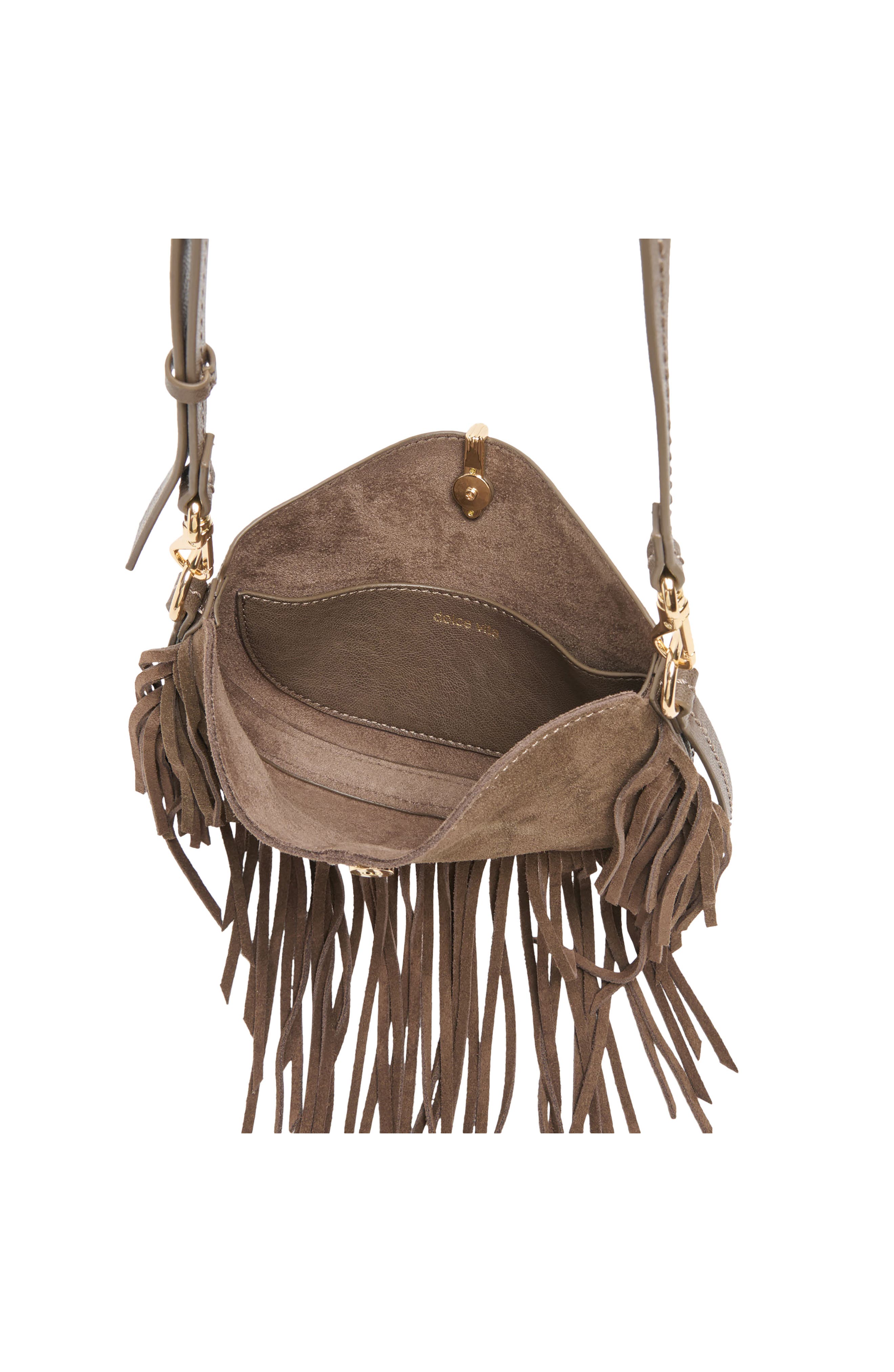 Benni Crossbody Bag, Alternate, color, DARK TAUPE