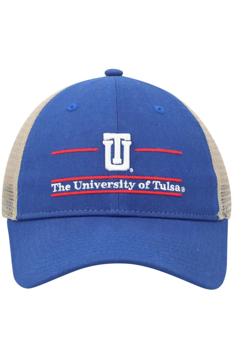 THE GAME Men's The Game Royal Tulsa Golden Hurricane Split Bar Trucker Adjustable Hat, Alternate, color, 