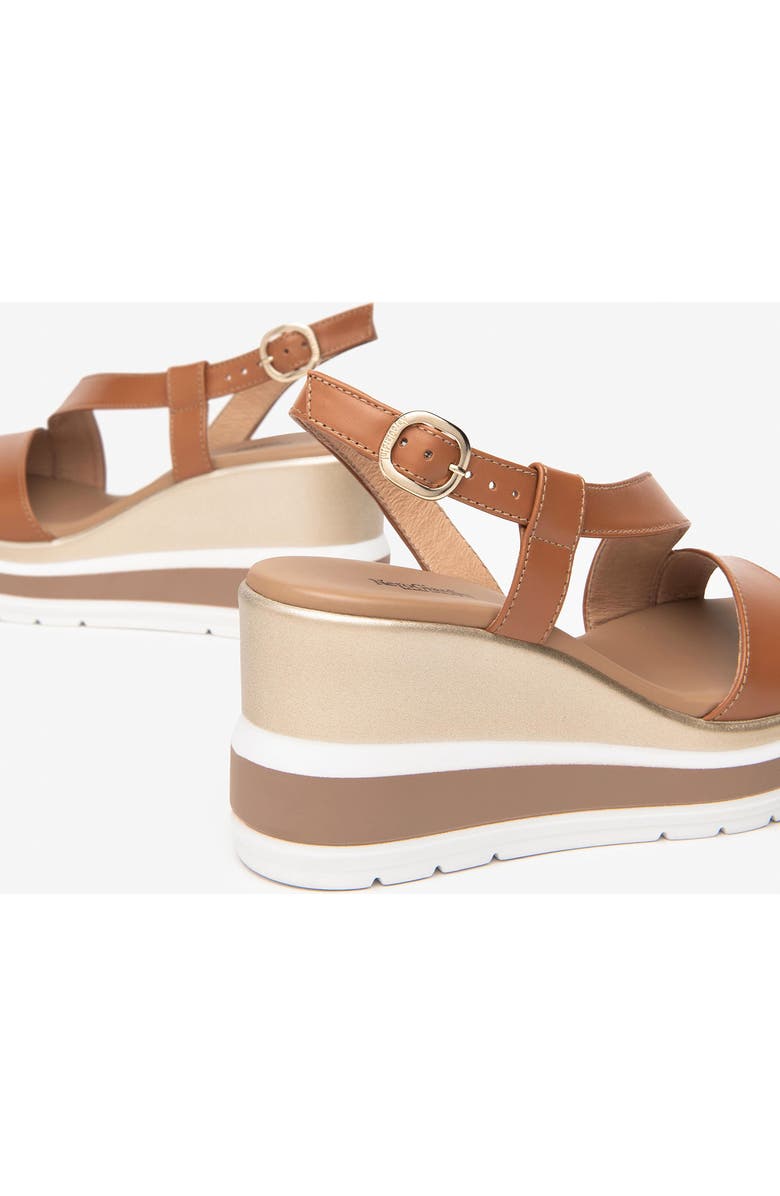 NeroGiardini Platform Wedge Sandal, Alternate, color,